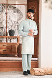 Baju Melayu Luxury Bespoke Fit - Haze Mint