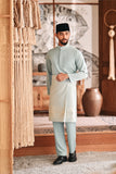 Baju Melayu Luxury Bespoke Fit - Haze Mint