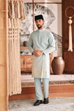 Baju Melayu Luxury Bespoke Fit - Haze Mint