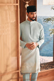 Baju Melayu Luxury Bespoke Fit - Haze Mint