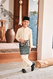 Baju Melayu Kids Luxury Bespoke Fit - Baby Yellow