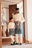 Baju Melayu Kids Luxury Bespoke Fit - Baby Yellow