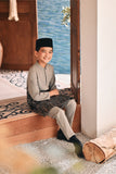 Baju Melayu Kids Luxury Bespoke Fit - Elephant Grey