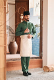 Baju Melayu Luxury Bespoke Fit - Bayou Green