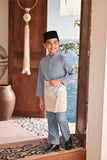 Baju Melayu Kids Luxury Bespoke Fit - Tempest Blue