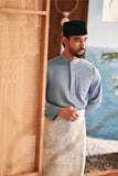 Baju Melayu Luxury Bespoke Fit - Tempest Blue