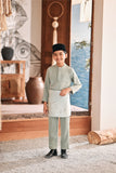 Baju Melayu Kids Luxury Bespoke Fit - Desert Sage