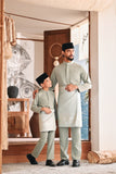 Baju Melayu Luxury Bespoke Fit - Desert Sage