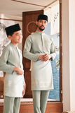 Baju Melayu Kids Luxury Bespoke Fit - Desert Sage