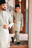 Baju Melayu Luxury Bespoke Fit - Desert Sage