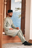 Baju Melayu Luxury Bespoke Fit - Desert Sage