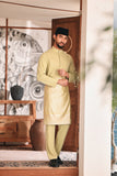 Baju Melayu Luxury Bespoke Fit - Bog Green