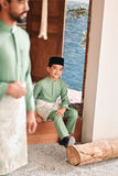 Baju Melayu Kids Luxury Bespoke Fit - Mint