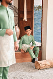 Baju Melayu Luxury Bespoke Fit - Mint