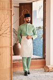 Baju Melayu Luxury Bespoke Fit - Mint