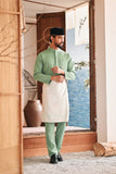 Baju Melayu Luxury Bespoke Fit - Mint