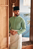 Baju Melayu Luxury Bespoke Fit - Mint