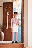 Baju Melayu Kids Luxury Bespoke Fit - Lilac