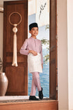 Baju Melayu Kids Luxury Bespoke Fit - Lilac