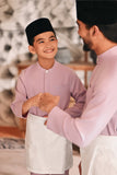 Baju Melayu Kids Luxury Bespoke Fit - Lilac