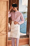 Baju Melayu Luxury Bespoke Fit - Lilac