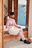 Baju Melayu Luxury Bespoke Fit - Lilac