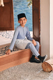 Baju Melayu Kids Luxury Bespoke Fit - Eventide Blue