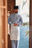 Baju Melayu Luxury Bespoke Fit - Eventide Blue