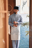 Baju Melayu Luxury Bespoke Fit - Eventide Blue