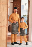 Baju Melayu Luxury Bespoke Fit - Inca Gold