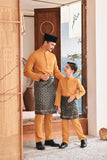 Baju Melayu Luxury Bespoke Fit - Inca Gold