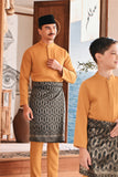 Baju Melayu Kids Luxury Bespoke Fit - Inca Gold