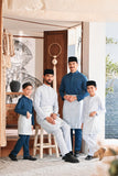 Baju Melayu Luxury Bespoke Fit - Baby Blue