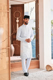 Baju Melayu Luxury Bespoke Fit - Baby Blue