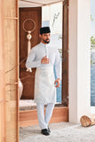 Baju Melayu Luxury Bespoke Fit - Baby Blue