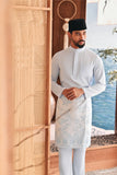 Baju Melayu Luxury Bespoke Fit - Baby Blue