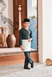 Baju Melayu Kids Teluk Belanga Modern Smart Fit - Green Gables