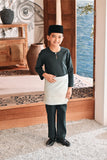 Baju Melayu Kids Teluk Belanga Modern Smart Fit - Green Gables