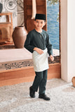 Baju Melayu Kids Teluk Belanga Modern Smart Fit - Green Gables