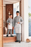 Baju Melayu Luxury Bespoke Fit - Limestone