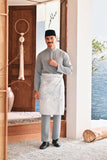 Baju Melayu Luxury Bespoke Fit - Limestone