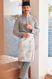 Baju Melayu Luxury Bespoke Fit - Limestone