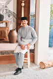 Baju Melayu Luxury Bespoke Fit - Limestone