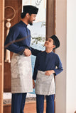 Baju Melayu Kids Luxury Bespoke Fit - Navy