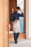 Baju Melayu Luxury Bespoke Fit - Navy