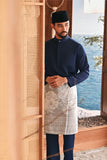 Baju Melayu Luxury Bespoke Fit - Navy