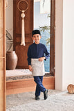 Baju Melayu Kids Luxury Bespoke Fit - Navy