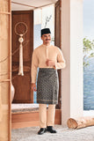 Baju Melayu Luxury Bespoke Fit - Desert Dust