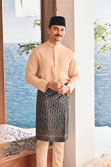 Baju Melayu Luxury Bespoke Fit - Desert Dust