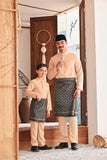 Baju Melayu Kids Luxury Bespoke Fit - Desert Dust